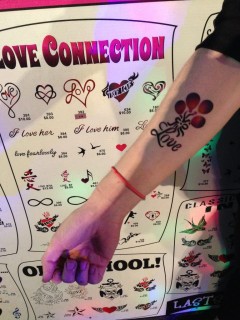 Love Airbrush Tattoo