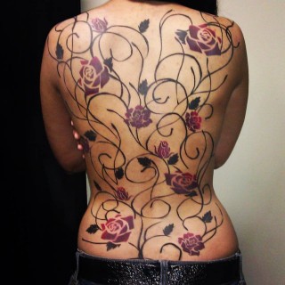 Tattoos for Now Full Back Piece