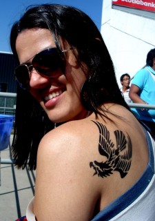 Eagle Airbrush Tattoo