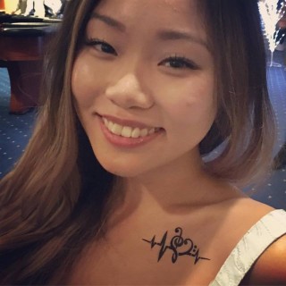 music ecg airbrush tattoo