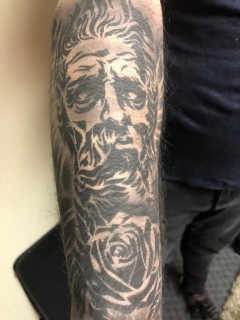 zeus custom tattoo by Tattoos for Now
