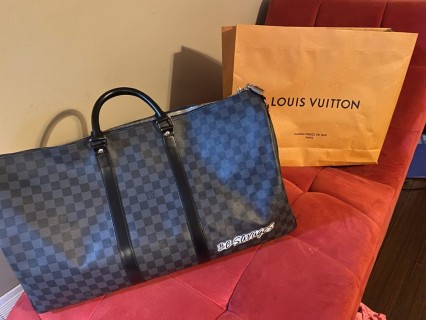 Custom Airbrush LV Bag